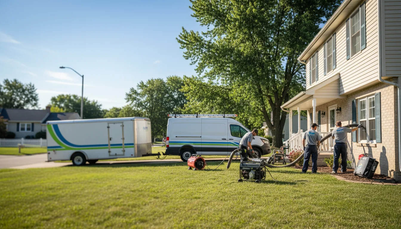 Flooded Basement Restoration And Cleanup With Repair in Exira, IA near me